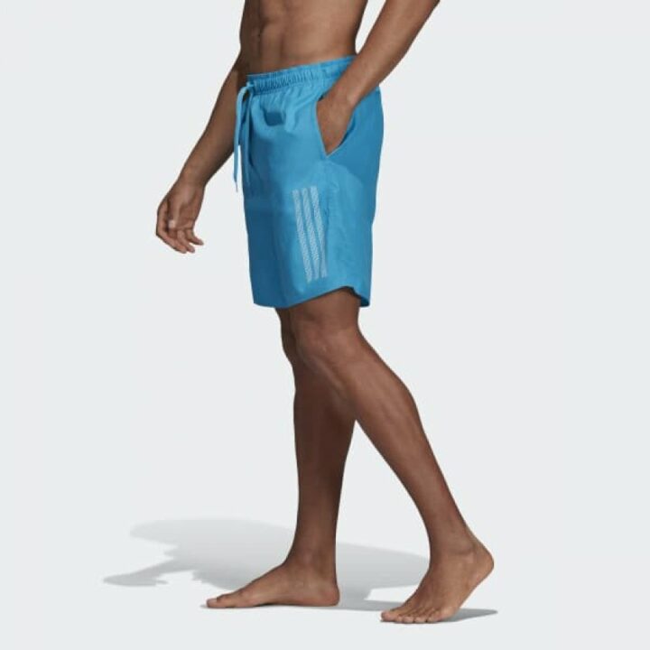 Adidas 3 Stripes kék férfi rövidnadrág