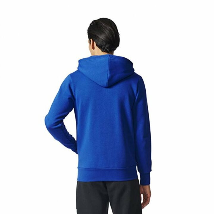 Adidas ESS 3S FZ B kék férfi pulóver