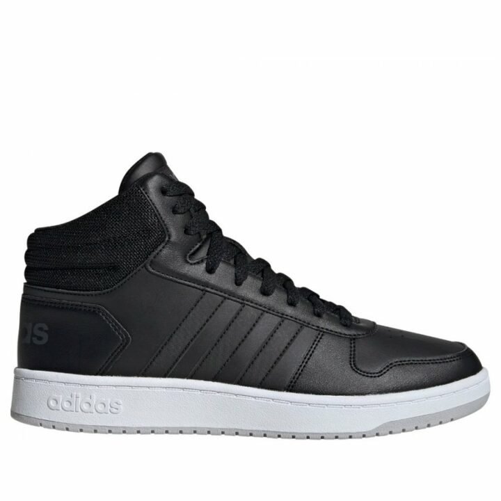 Adidas Hoops 2.0 Mid fekete férfi utcai cipő