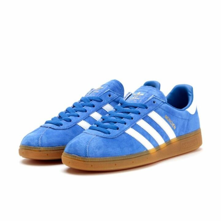 Adidas München kék férfi utcai cipő