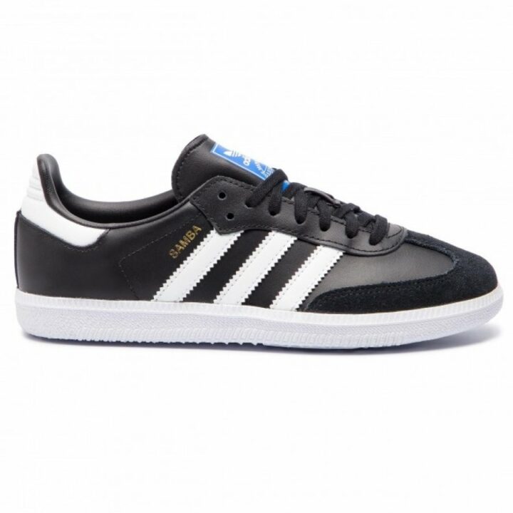 Adidas Samba OG J fekete utcai cipő
