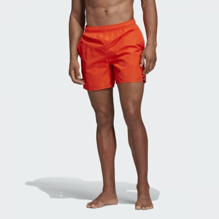 Adidas Solid narancs férfi rövidnadrág