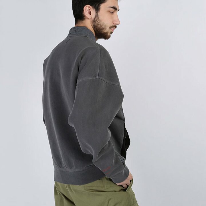 Jordan Engineered szürke férfi pulóver