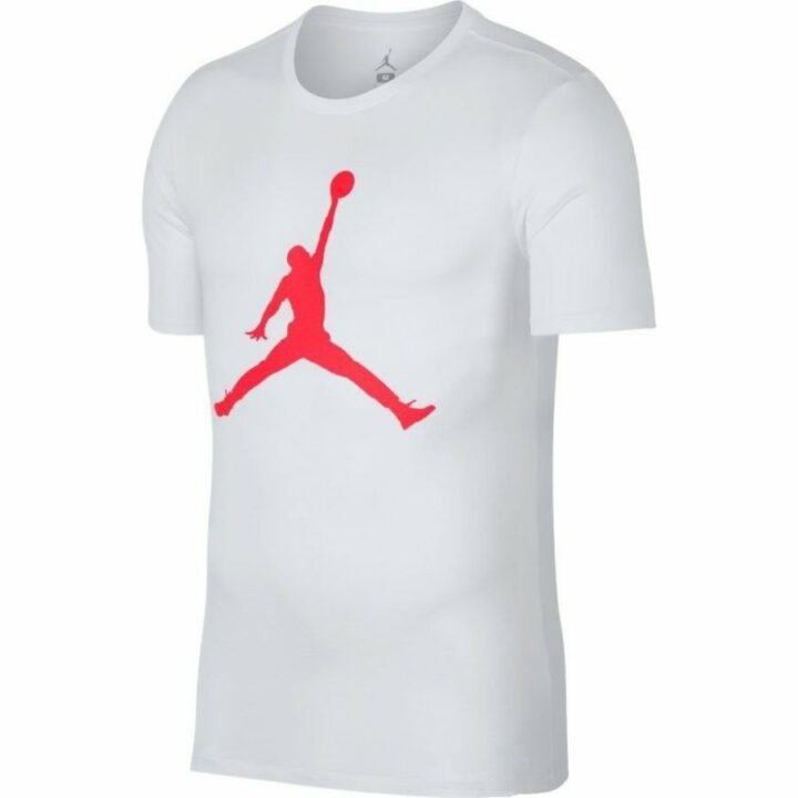 Jordan Iconic Jumpman fehér férfi póló