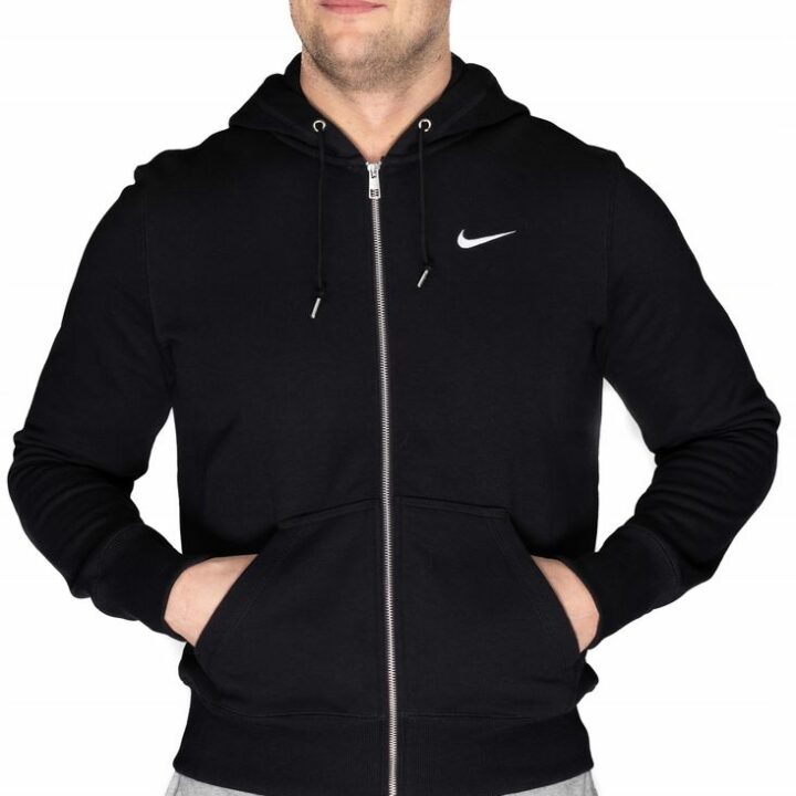 Nike fekete férfi pulóver