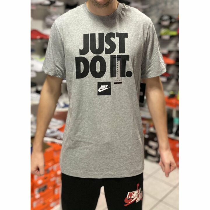 Nike Just Do It szürke férfi póló