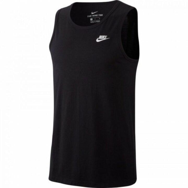 Nike NSW Club fekete férfi trikó