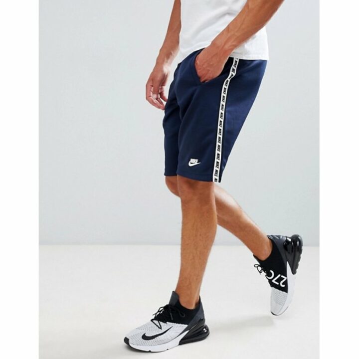 Nike Taping kék férfi rövidnadrág