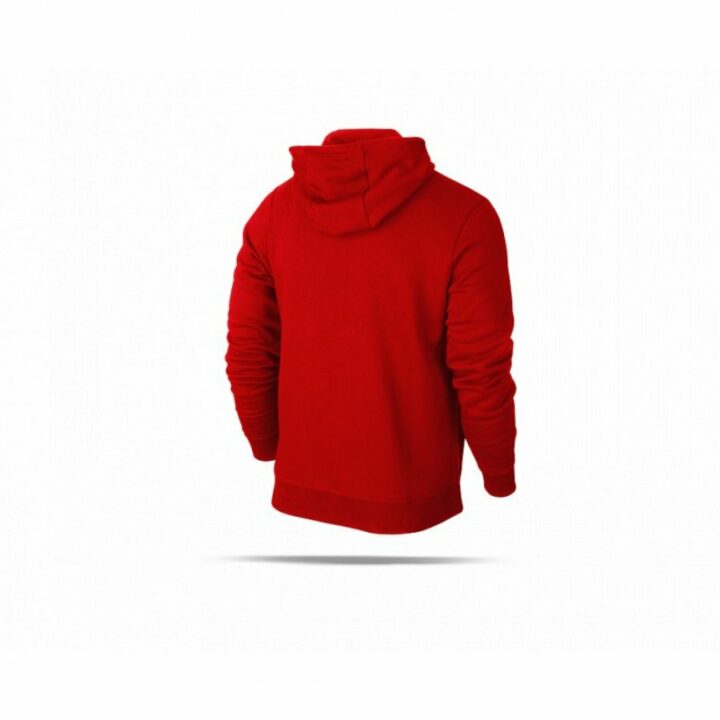 Nike TEAM CLUB FZ HOODIE piros férfi pulóver