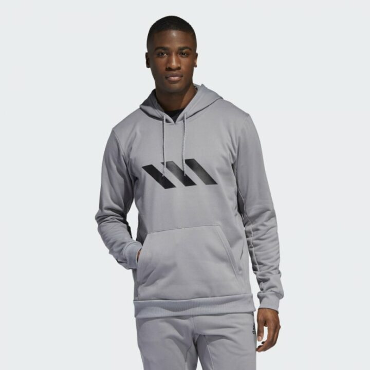 Adidas STP B-BAL szürke férfi pulóver