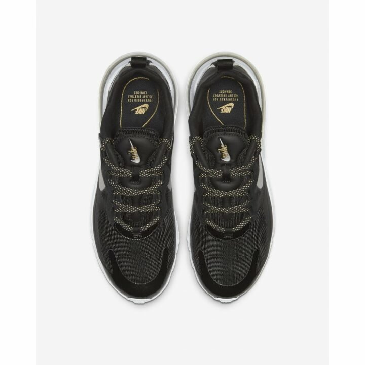 Nike Air Max 270 React fekete férfi utcai cipő
