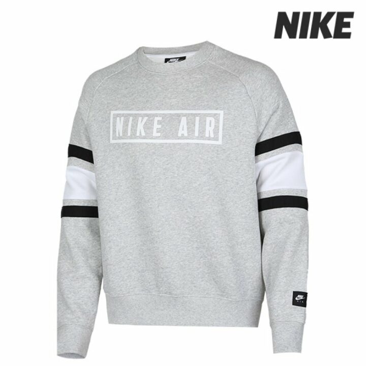Nike Air szürke férfi pulóver