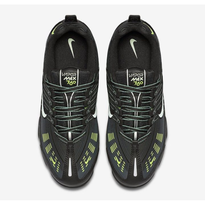 Nike Air Vapormax 360 fekete férfi utcai cipő