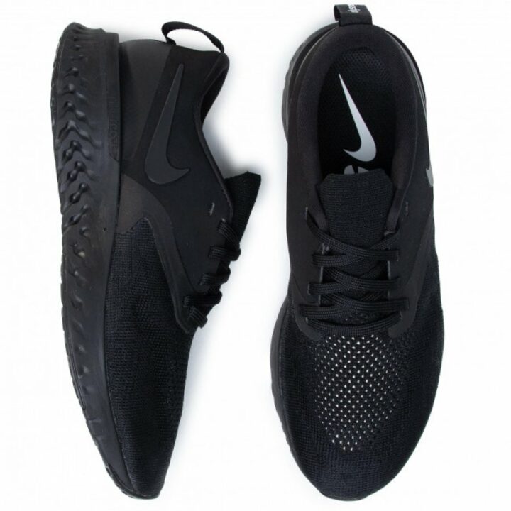 Nike Odyssey React 2 Flyknit fekete férfi sportcipő