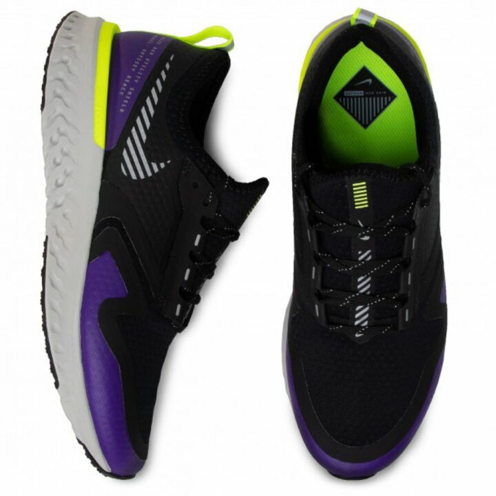 Nike Odyssey React 2 Shield fekete férfi sportcipő