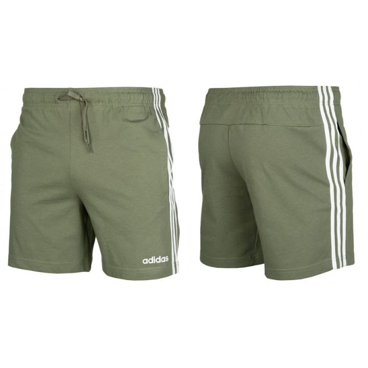 Adidas 3 Stripes zöld férfi rövidnadrág