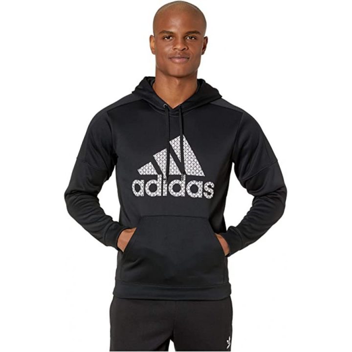 Adidas Grid fekete férfi pulóver
