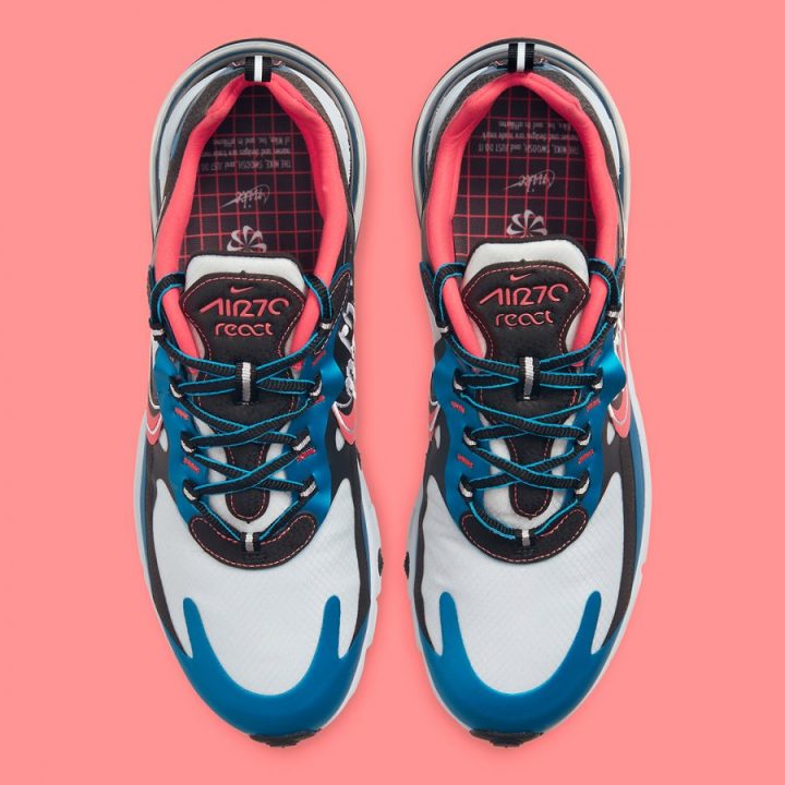 Nike  Air Max 270 React Time Capsule több színű férfi utcai cipő