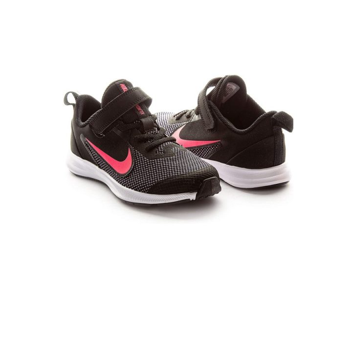 Nike Downshifter 9 fekete lány utcai cipő