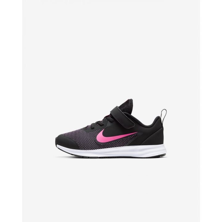 Nike Downshifter 9 fekete lány utcai cipő