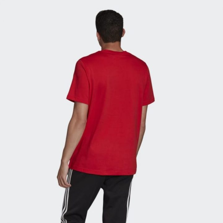 Adidas Originals piros férfi póló