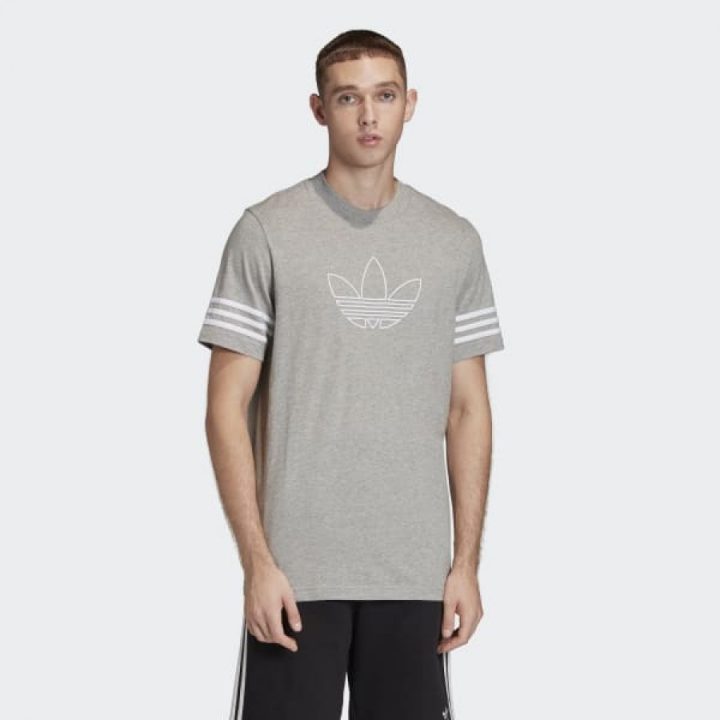 Adidas Originals szürke férfi póló