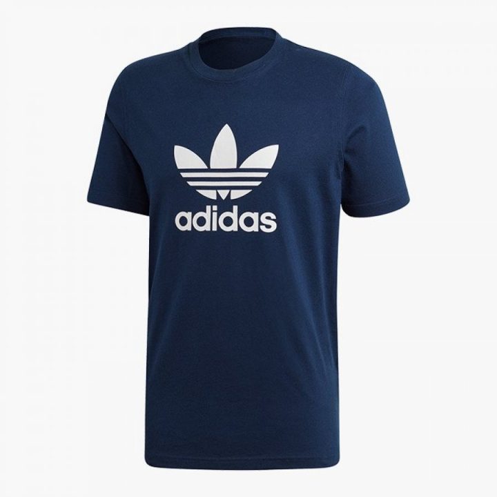 Adidas Originals Trefoil kék férfi póló