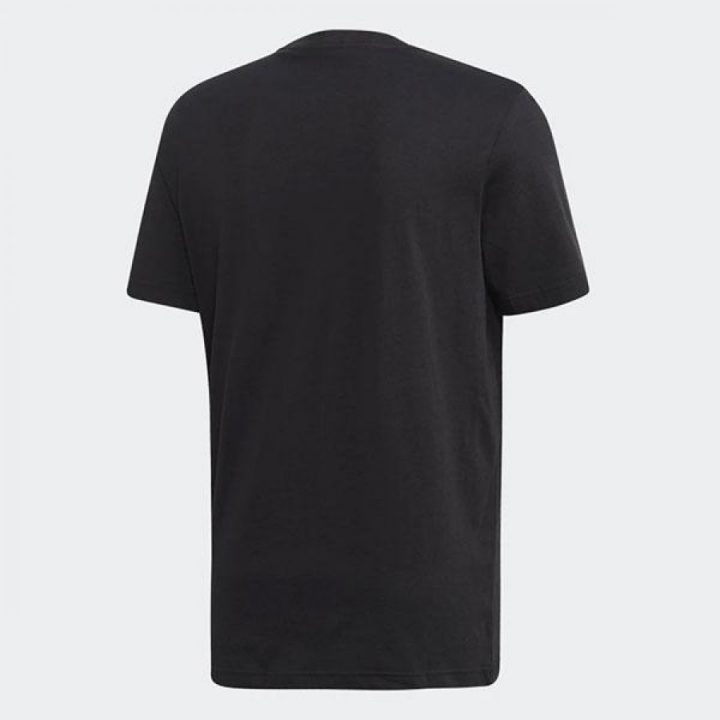 Adidas Trefoil fekete férfi póló