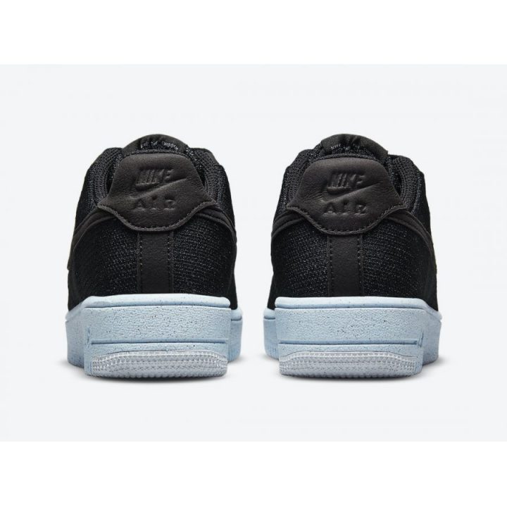 Nike Air Force 1 Crater Flyknit fekete utcai cipő