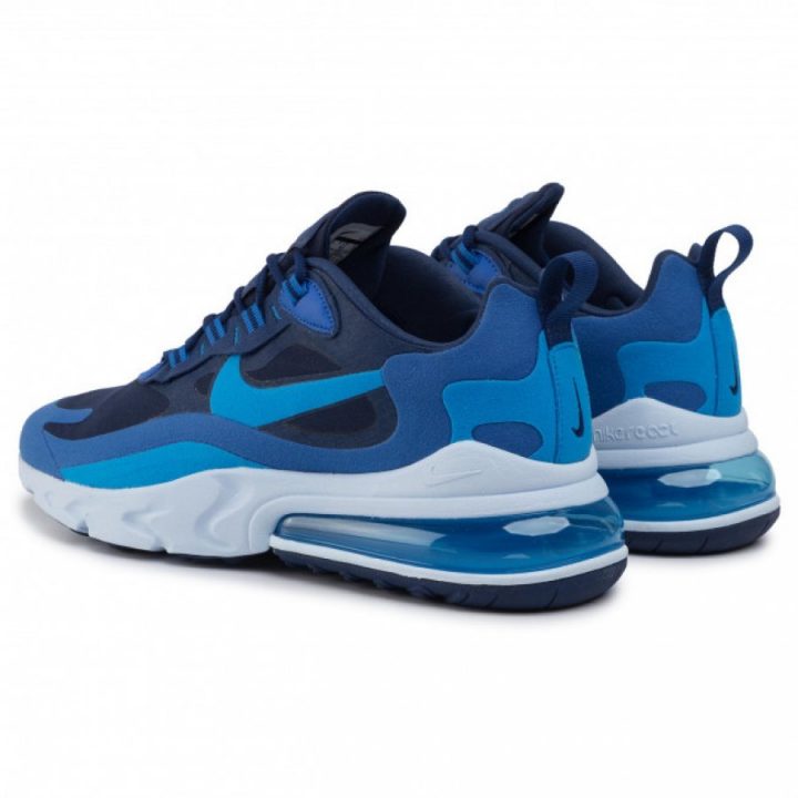 Nike Air Max 270 React kék férfi utcai cipő