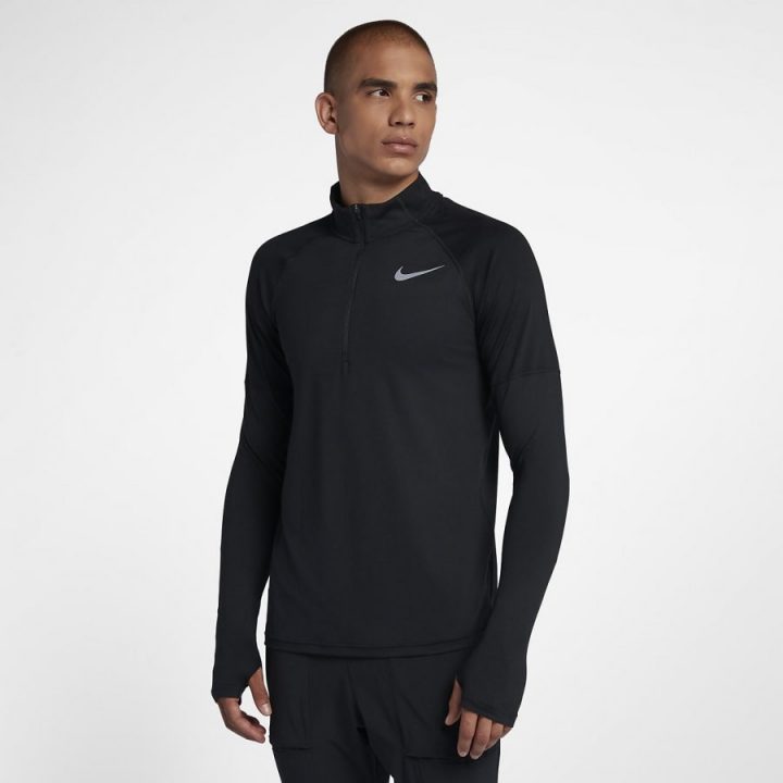Nike Element fekete férfi pulóver