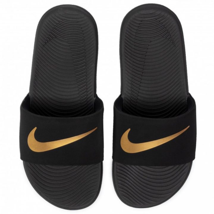 Nike Kawa fekete papucs