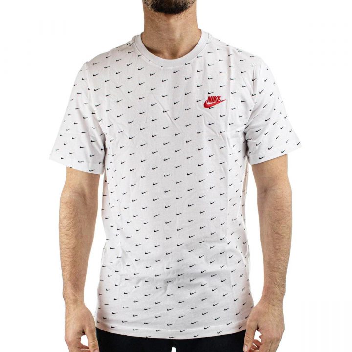Nike Swoosh fehér férfi póló