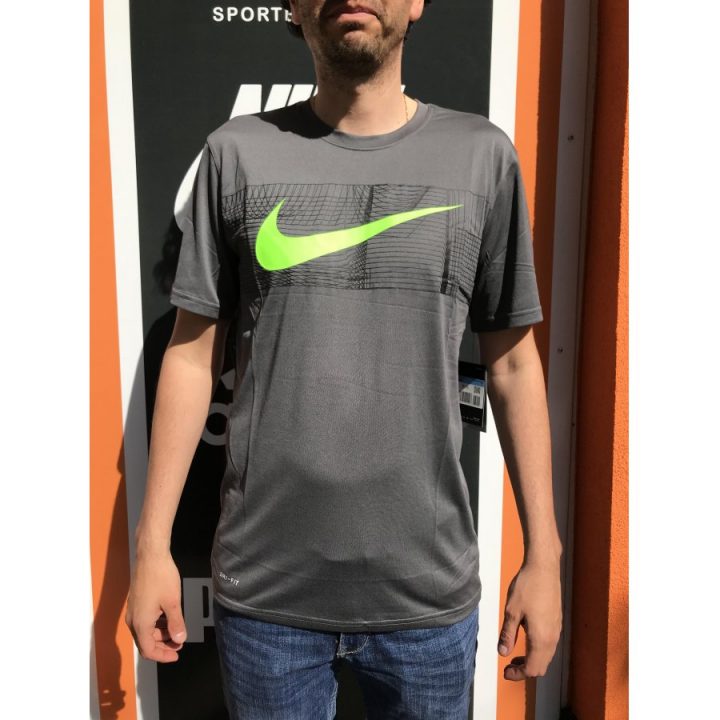 Nike szürke férfi póló