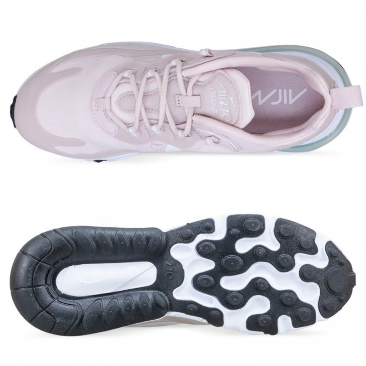 Nike Air Max 270 React bézs női utcai cipő