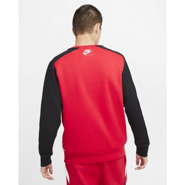 Nike Air piros férfi pulóver