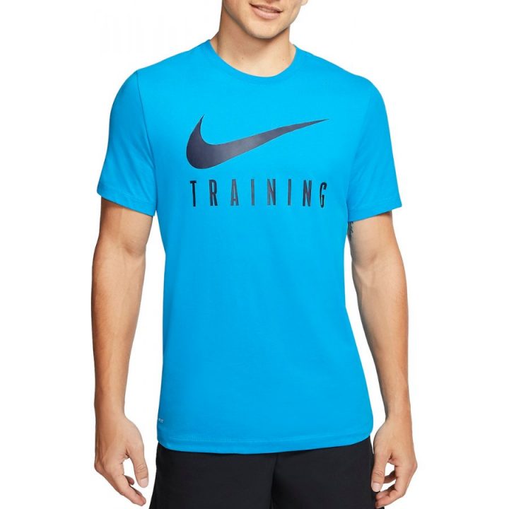 Nike Athlete Dry kék férfi póló