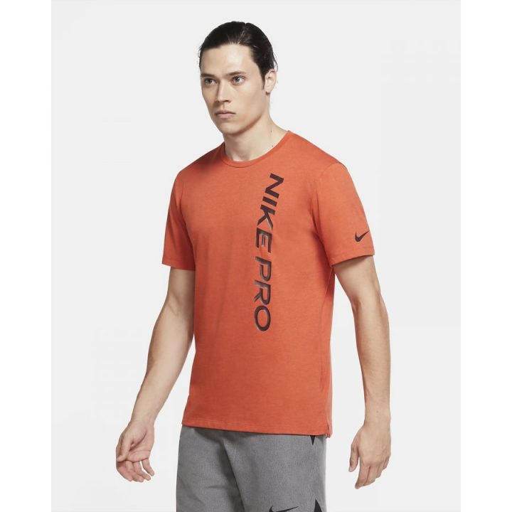 Nike PRO narancs férfi póló