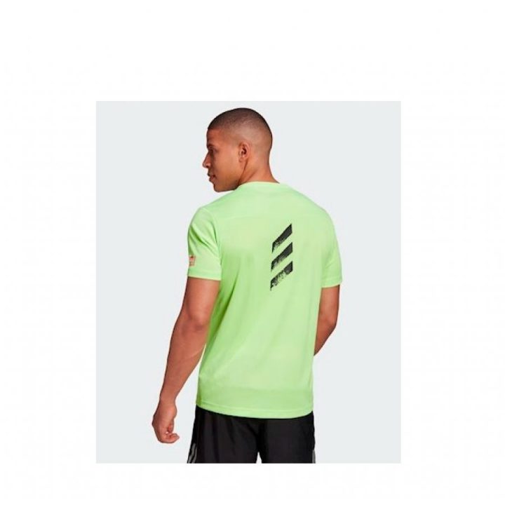 Adidas Berlin Marathon zöld férfi póló