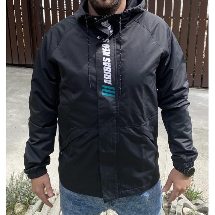 Adidas fekete férfi dzseki