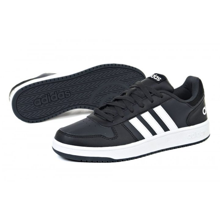 Adidas Hoops 2.0 fekete férfi utcai cipő