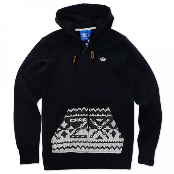 Adidas Originals ZX fekete férfi pulóver