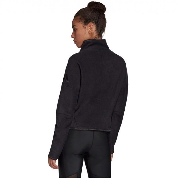 Adidas ZNE Heartracer fekete női pulóver