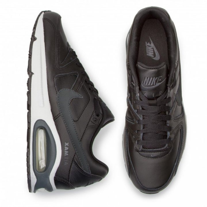 Nike Air Max Command Leather fekete férfi utcai cipő