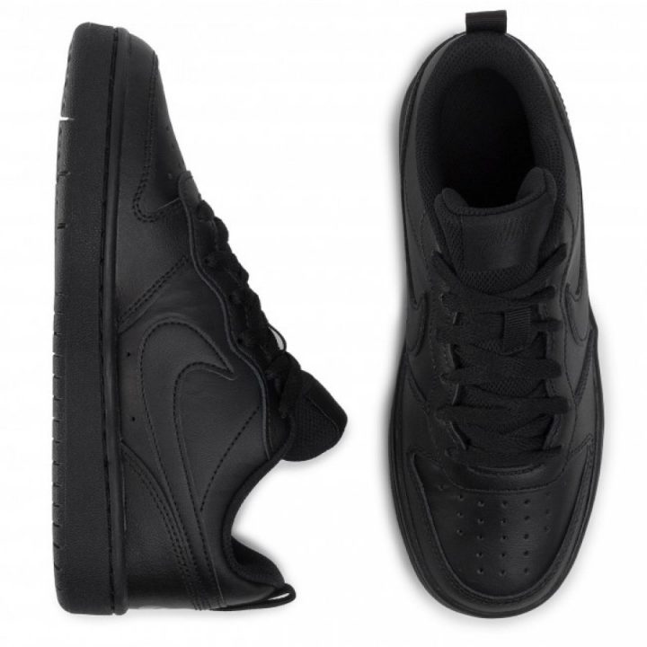 Nike Court Borough Low fekete utcai cipő