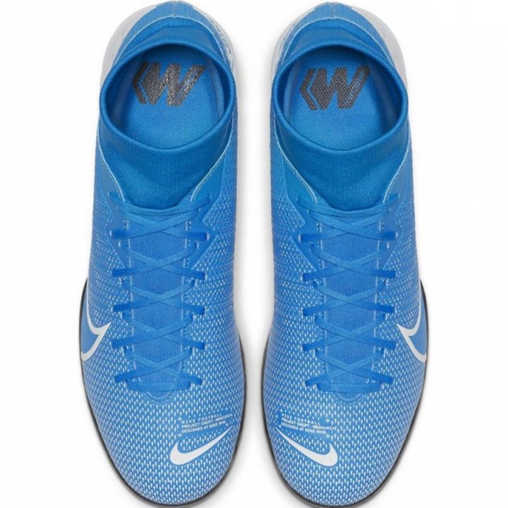Nike Mercurial Superly 7 kék férfi teremcipő