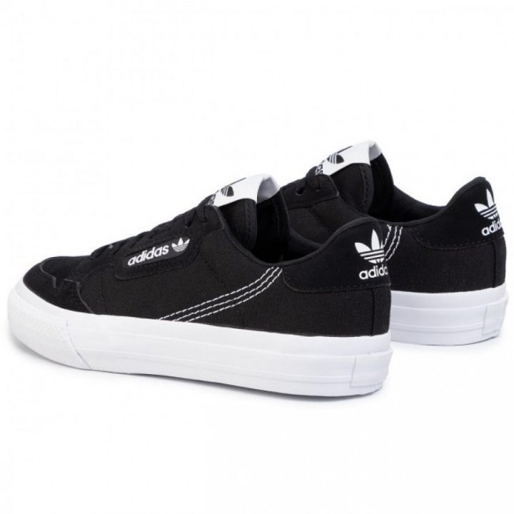 Adidas Continental VULC J fekete utcai cipő