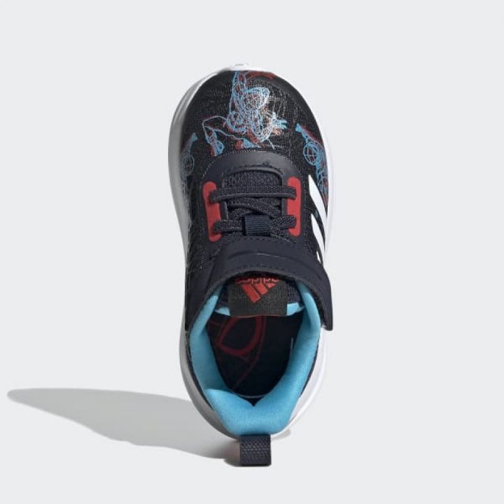 Adidas Fortarun Spider M EL L fekete fiú utcai cipő