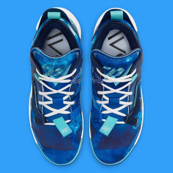 Jordan Why Not Zero 0.4 kék férfi kosárlabdacipő