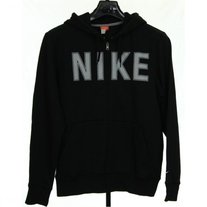 Nike fekete férfi pulóver